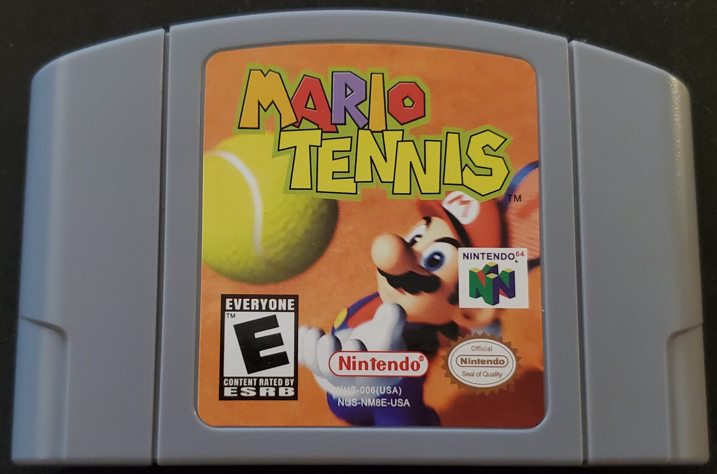 Mario Tennis N64 Nintendo 64 Video Game Cartridge 2000