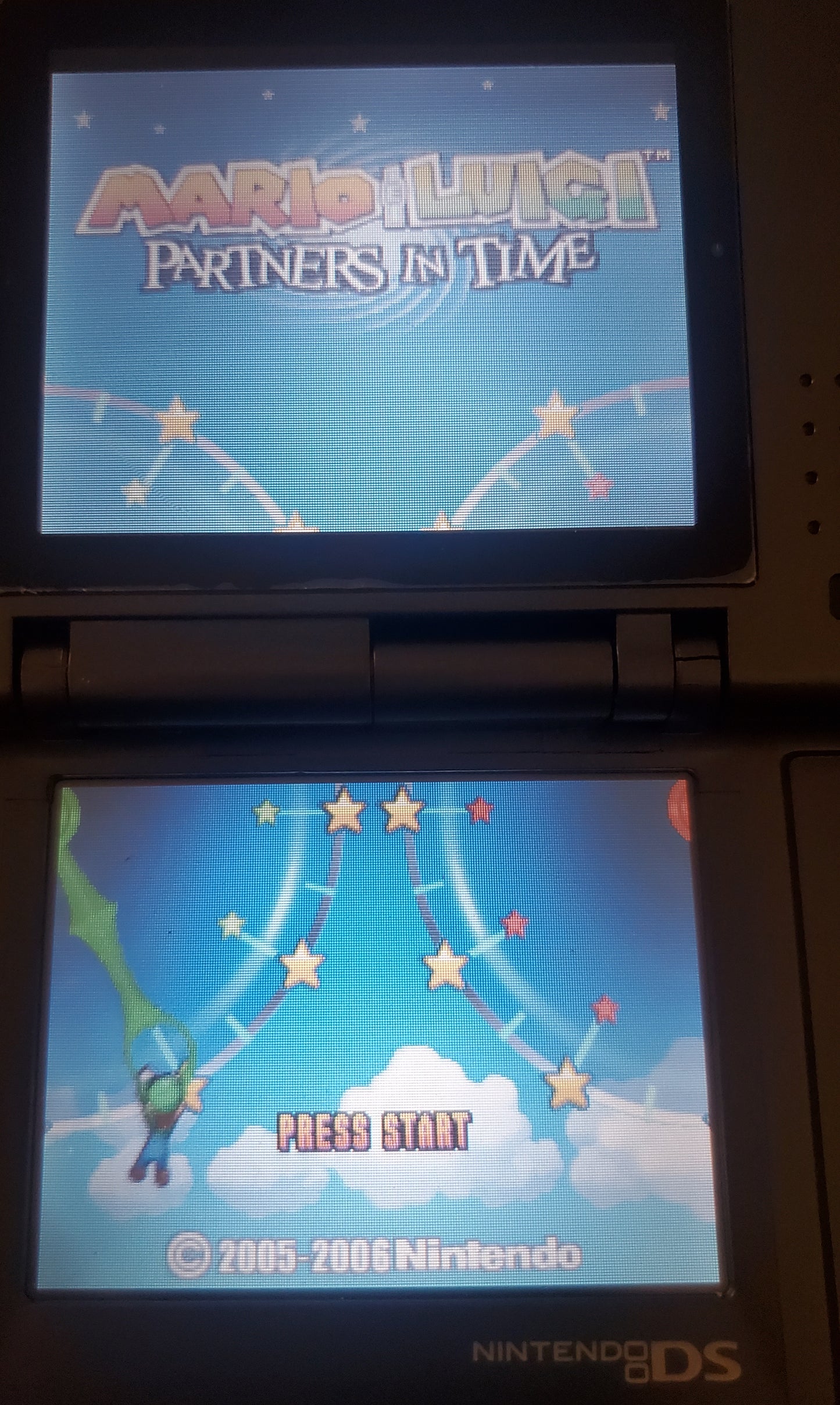 Mario and Luigi Partners in Time Video Game Nintendo DS