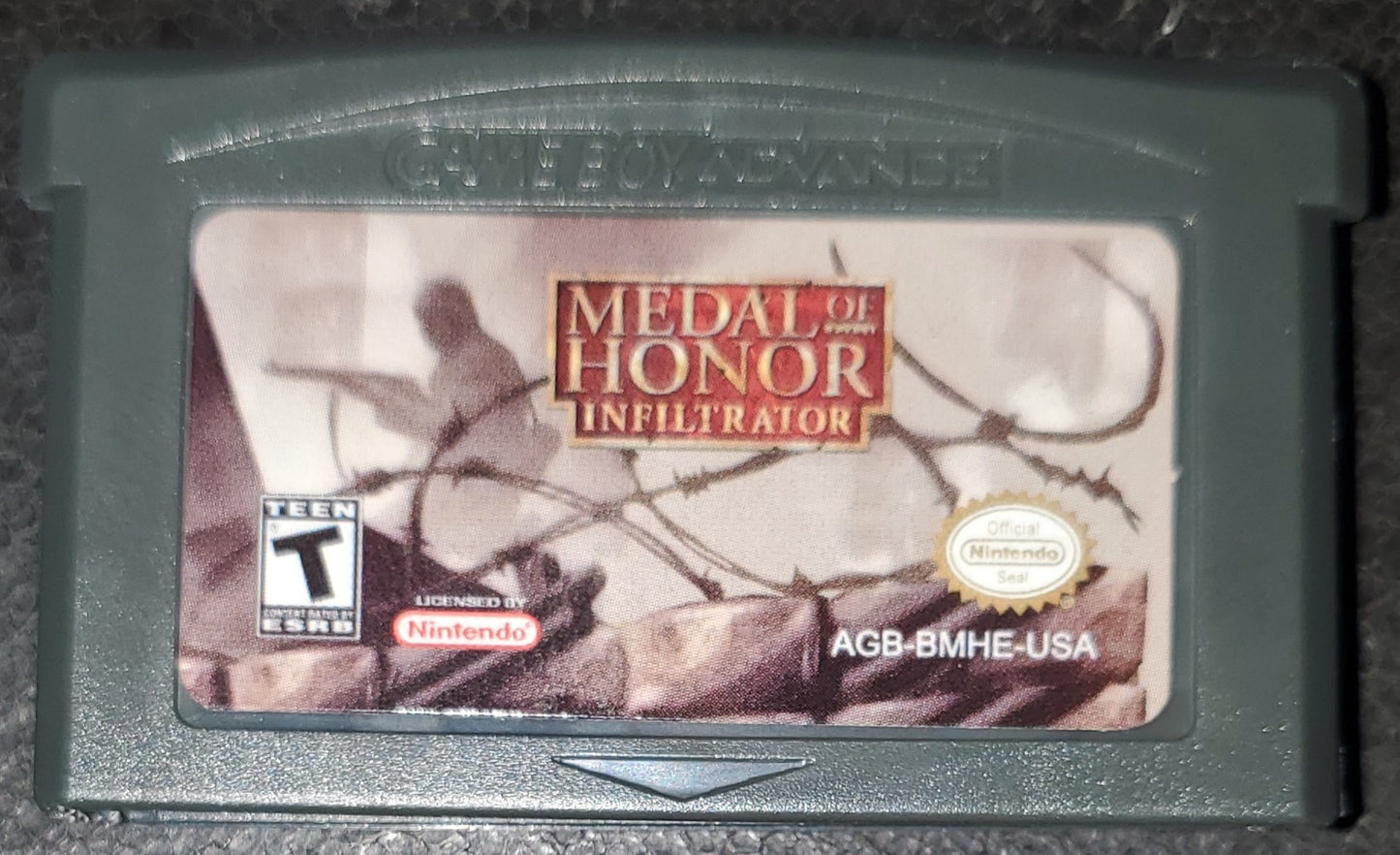 Medal of Honor Infiltrator GBA Video Game Boy Advance Nintendo