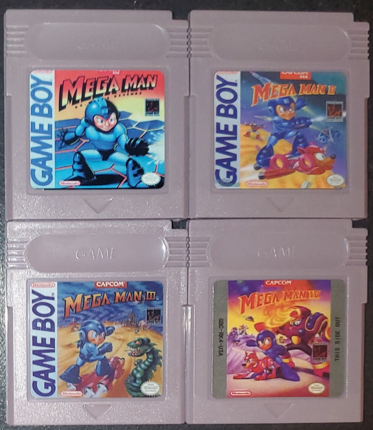 Mega Man and Harvest Moon GB Gameboy Video Game Cartridge
