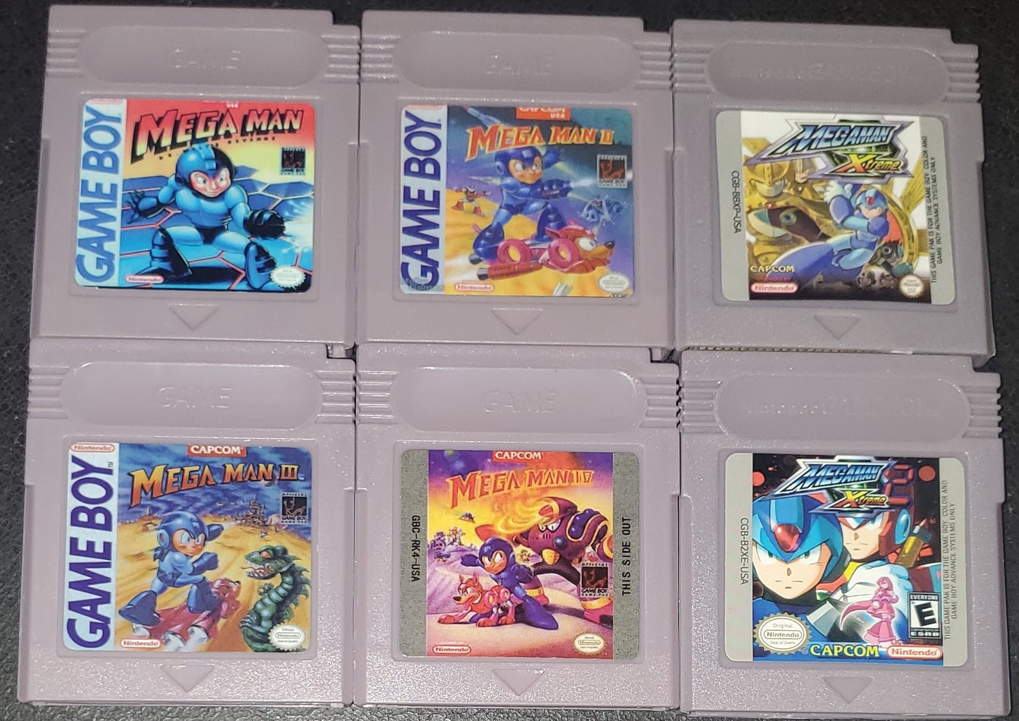 Mega Man and Harvest Moon GB Gameboy Video Game Cartridge