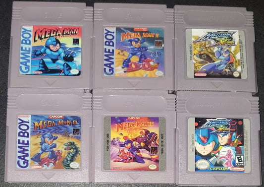 Mega Man and Harvest Moon GB Gameboy Video Game Cartridge