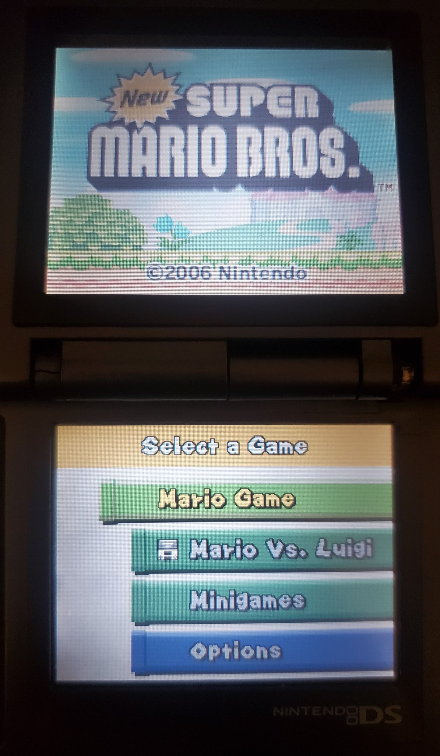 New Super Mario Bros Video Game Nintendo DS