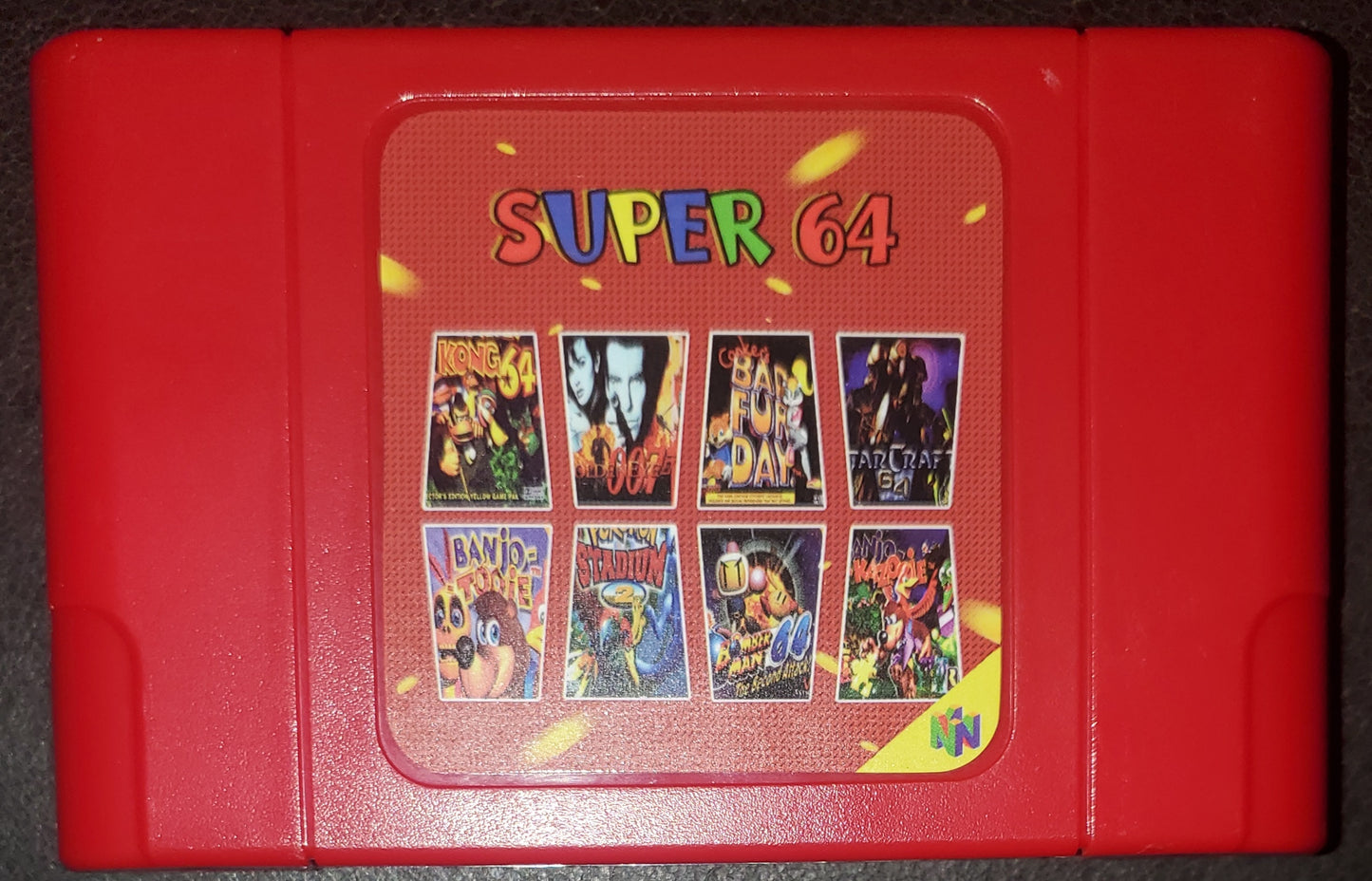 340 in 1 N64 Video Game Cartridge Nintendo 64 Huge Collection