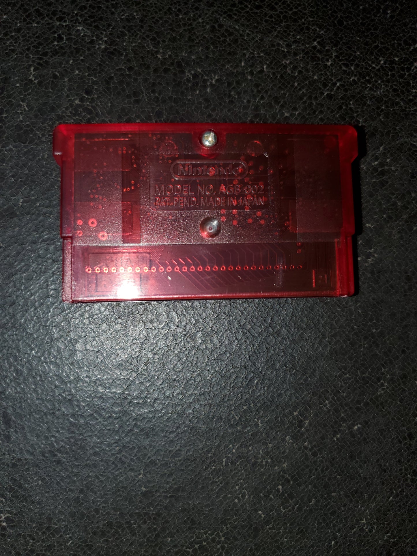 Pokemon Ruby GBA Video Game Cartridge Nintendo Game Boy Advance