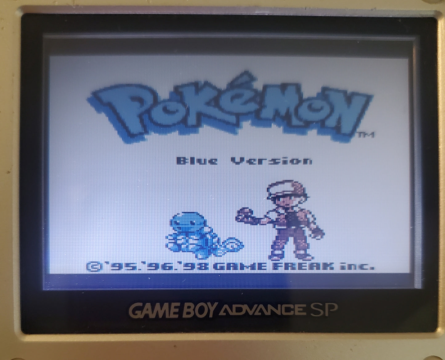 Pokemon Blue GBC Video Game Boy Color