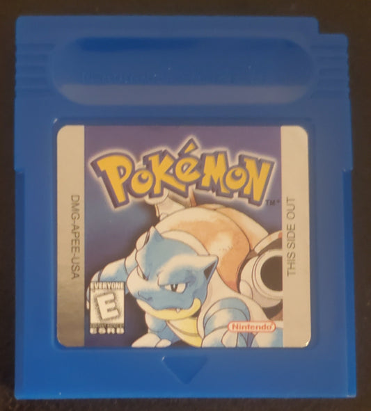 Pokemon Blue GBC Video Game Boy Color