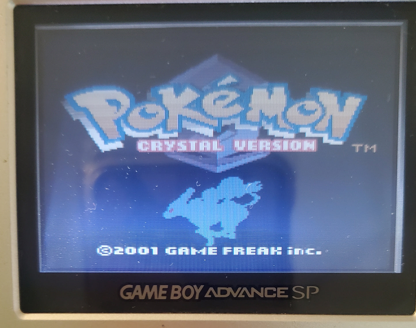 Pokemon Crystal GBC Video Game Boy Color