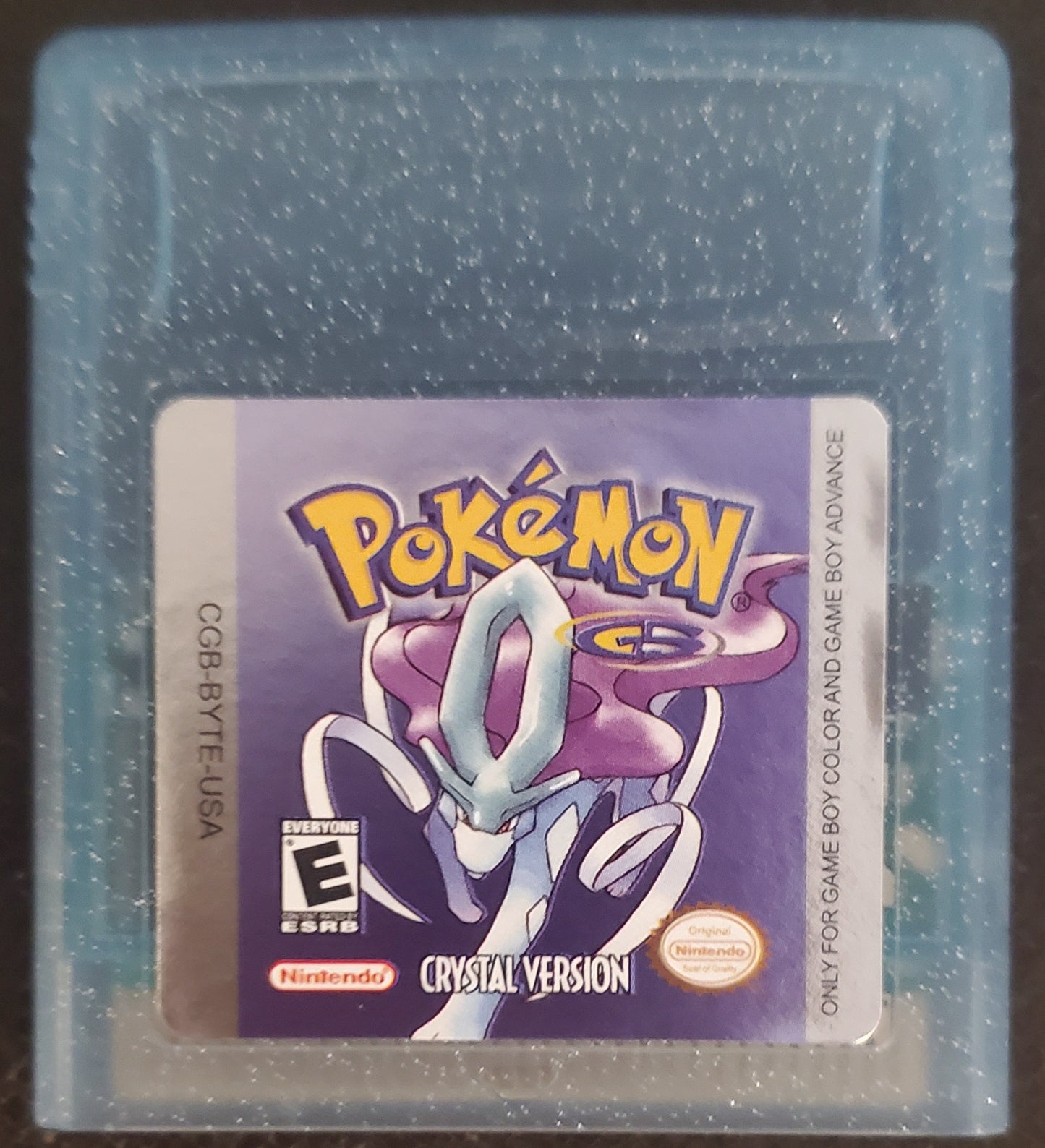 Pokemon Crystal GBC Video Game Boy Color