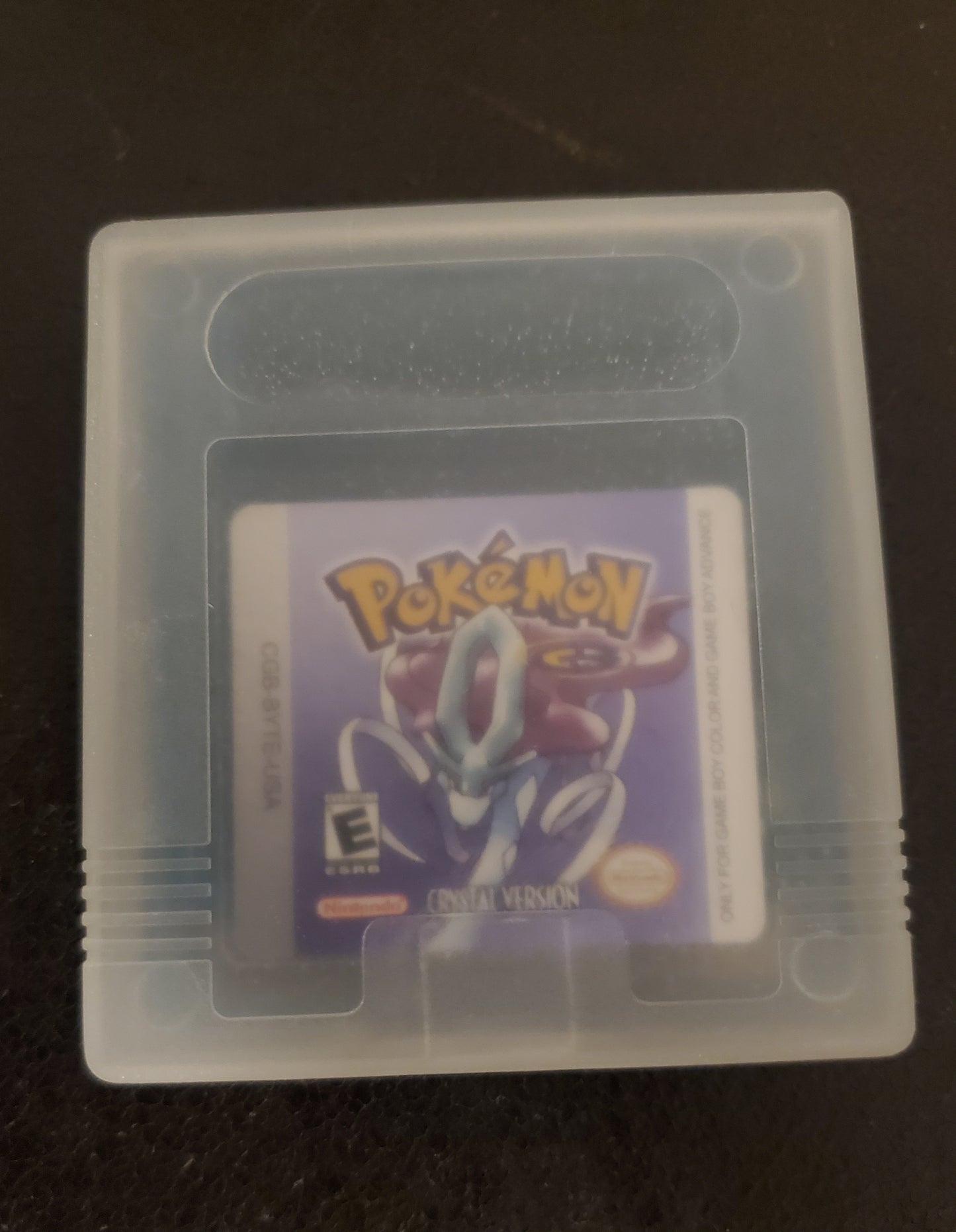 Pokemon Crystal GBC Video Game Boy Color