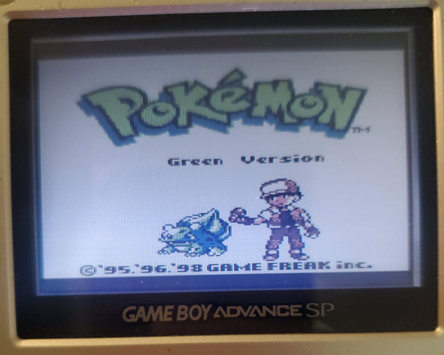 Pokemon Green GBC Video Game Boy Color