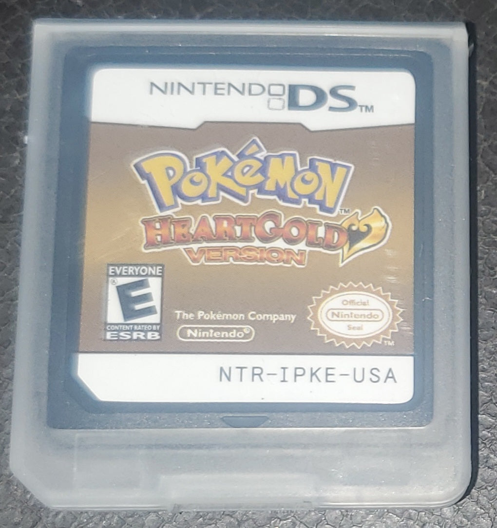 Pokemon HeartGold Video Game Nintendo DS