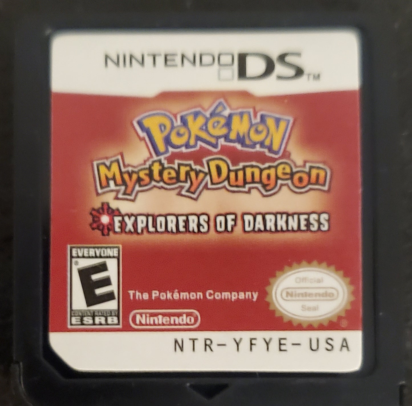 Pokemon Mystery Dungeon Explorers of Darkness Video Game Nintendo DS