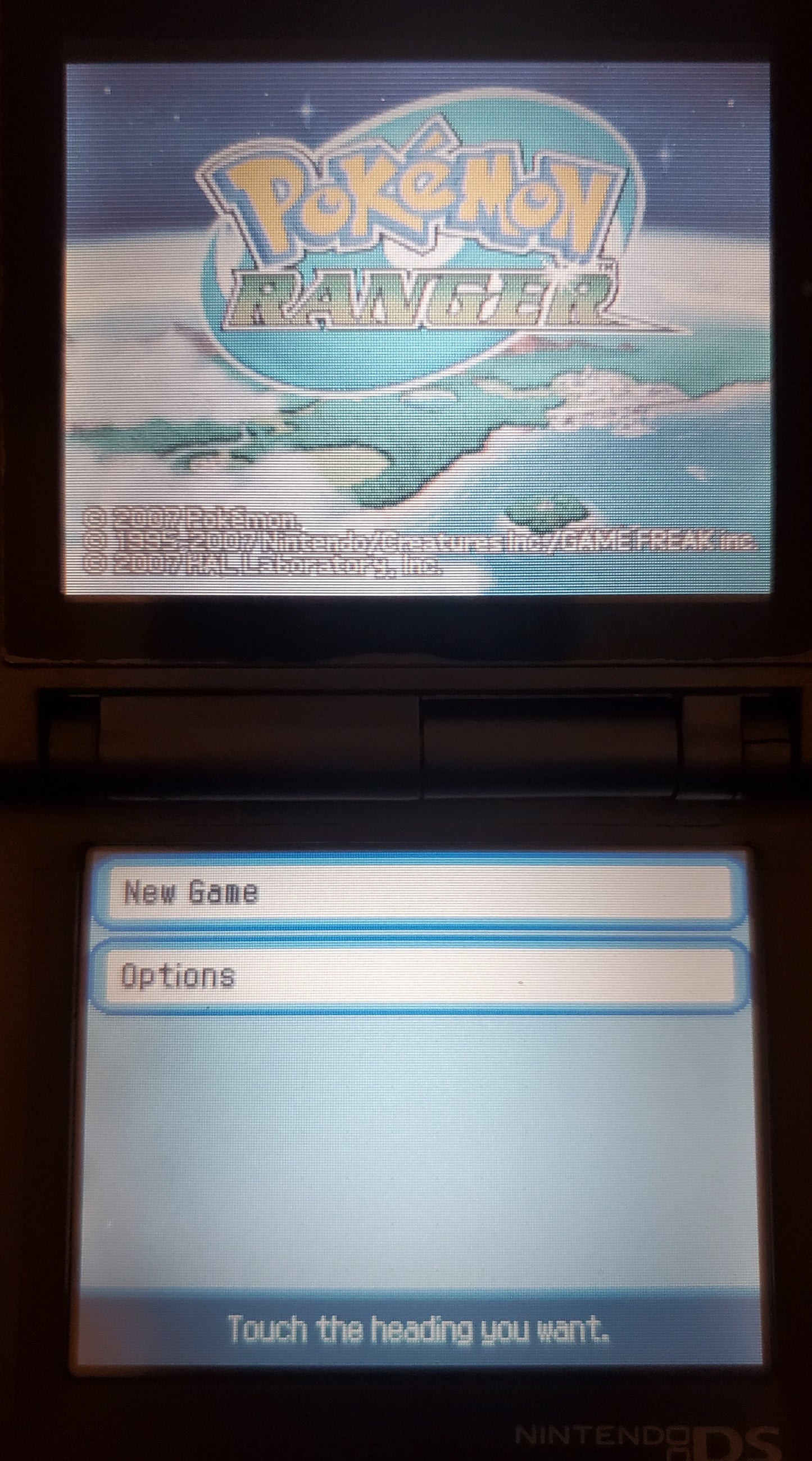 Pokemon Ranger Video Game Nintendo DS