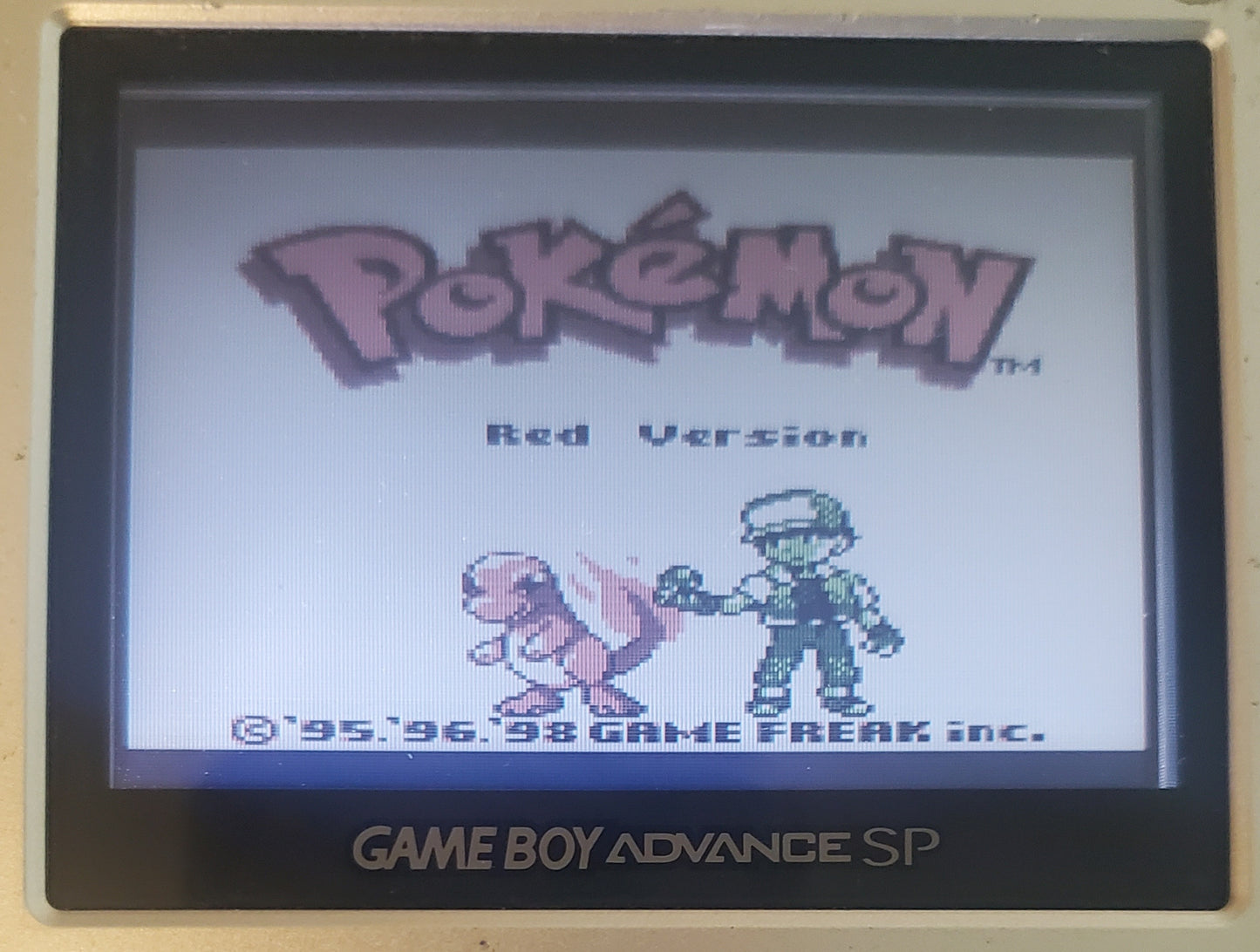 Pokemon Red GBC Video Game Gameboy Color
