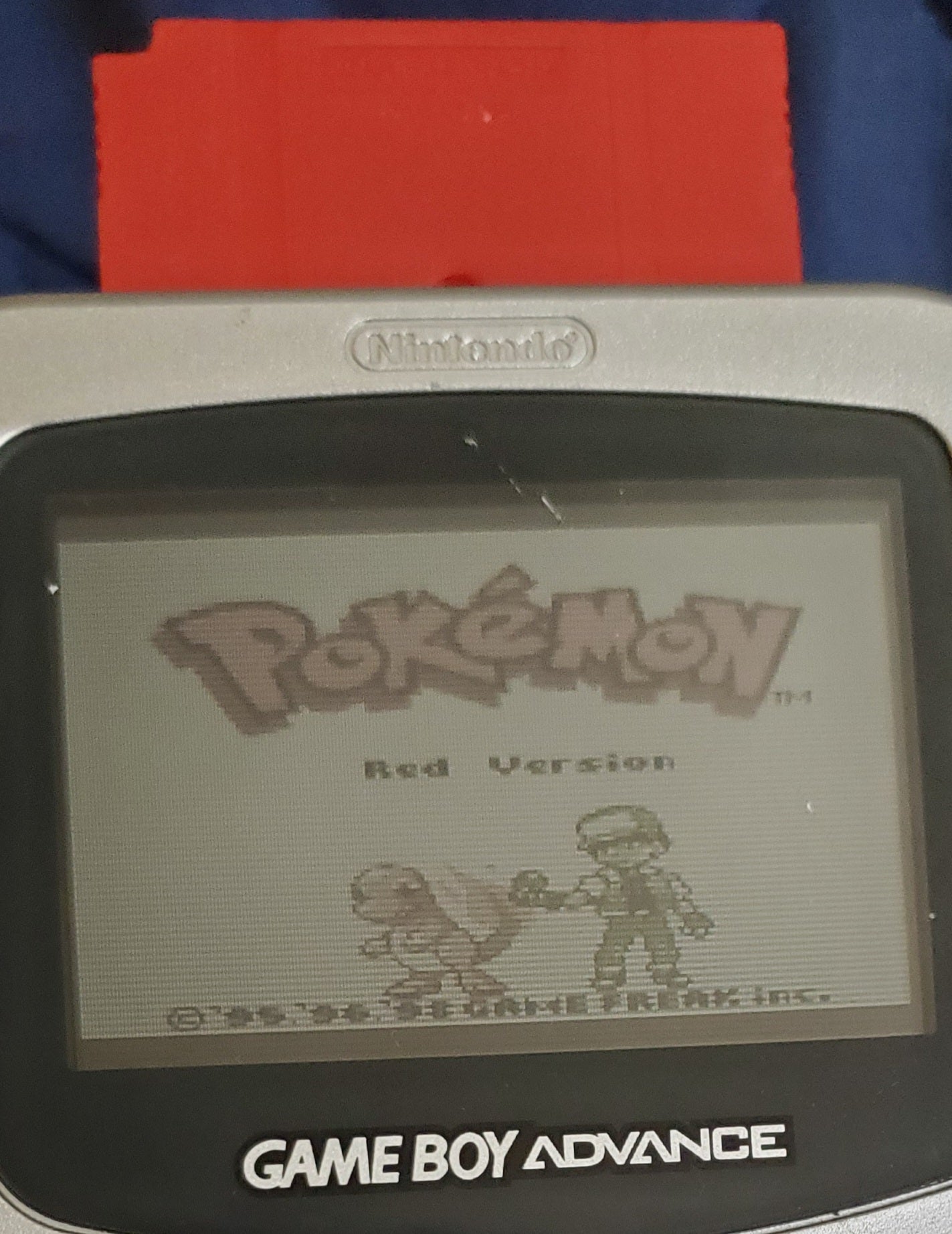 Pokemon Red GBC Video Game Gameboy Color