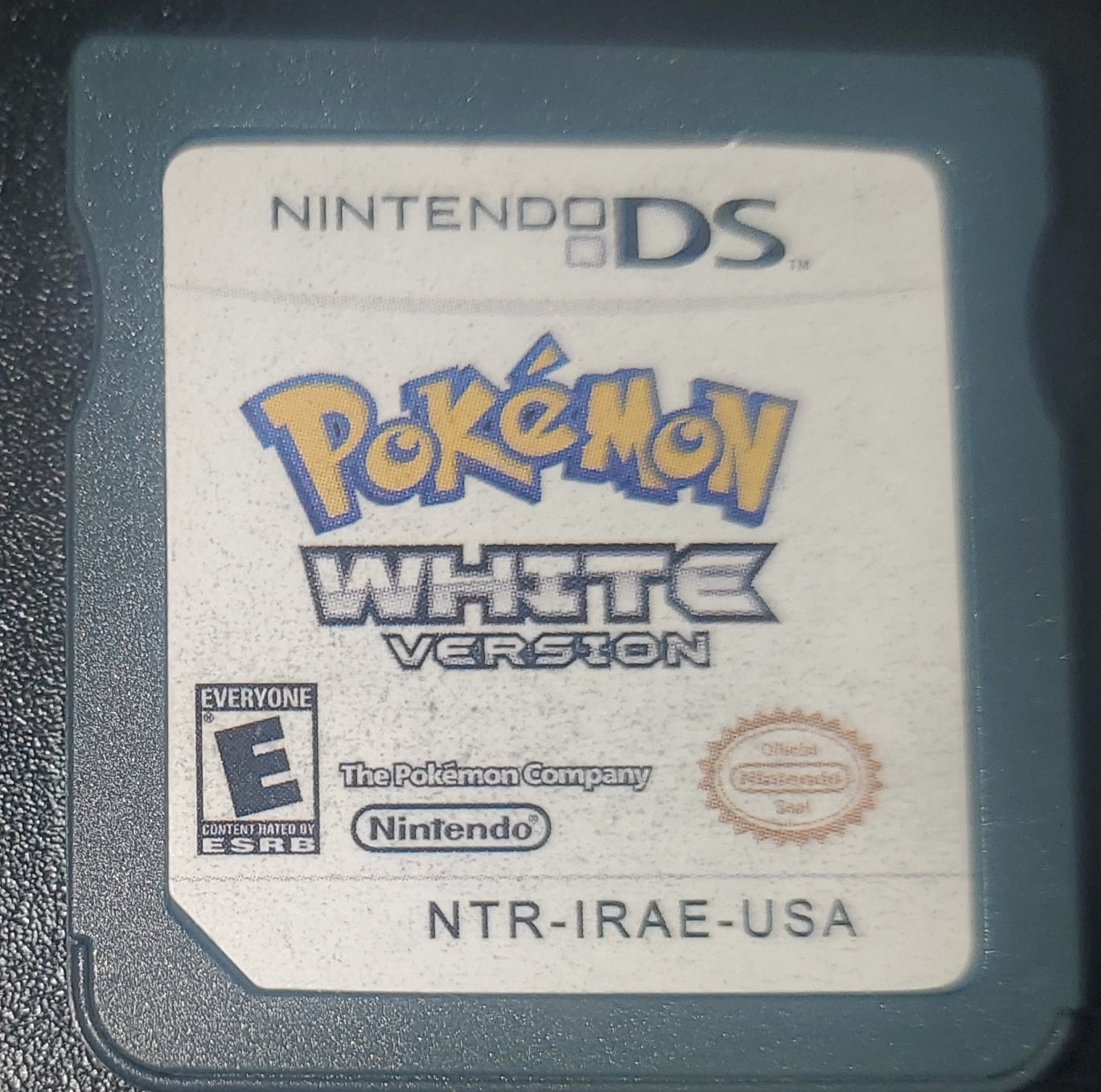 Pokemon White Version 1 Video Game Nintendo DS R4