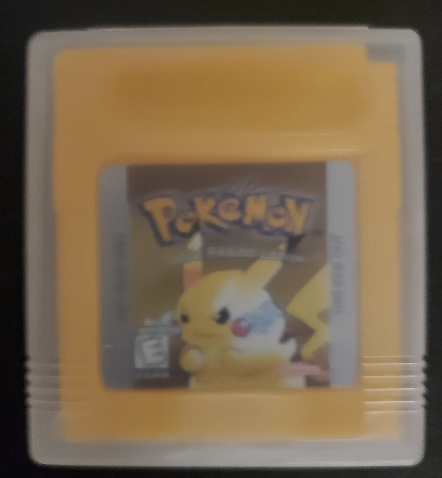 Pokemon Yellow GBC Video Game Boy Color