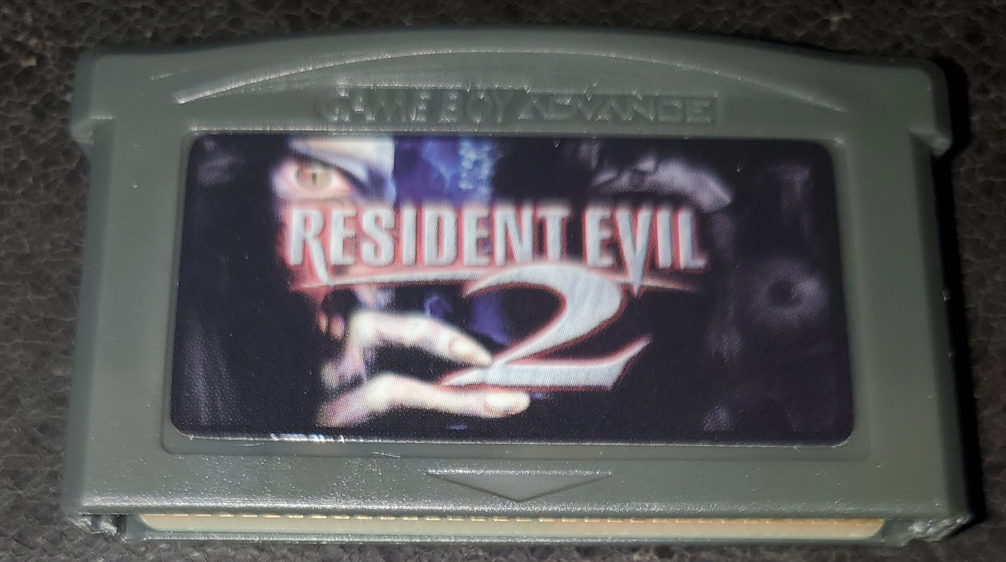 Resident Evil 2 GBA Video Game Boy Advance Nintendo