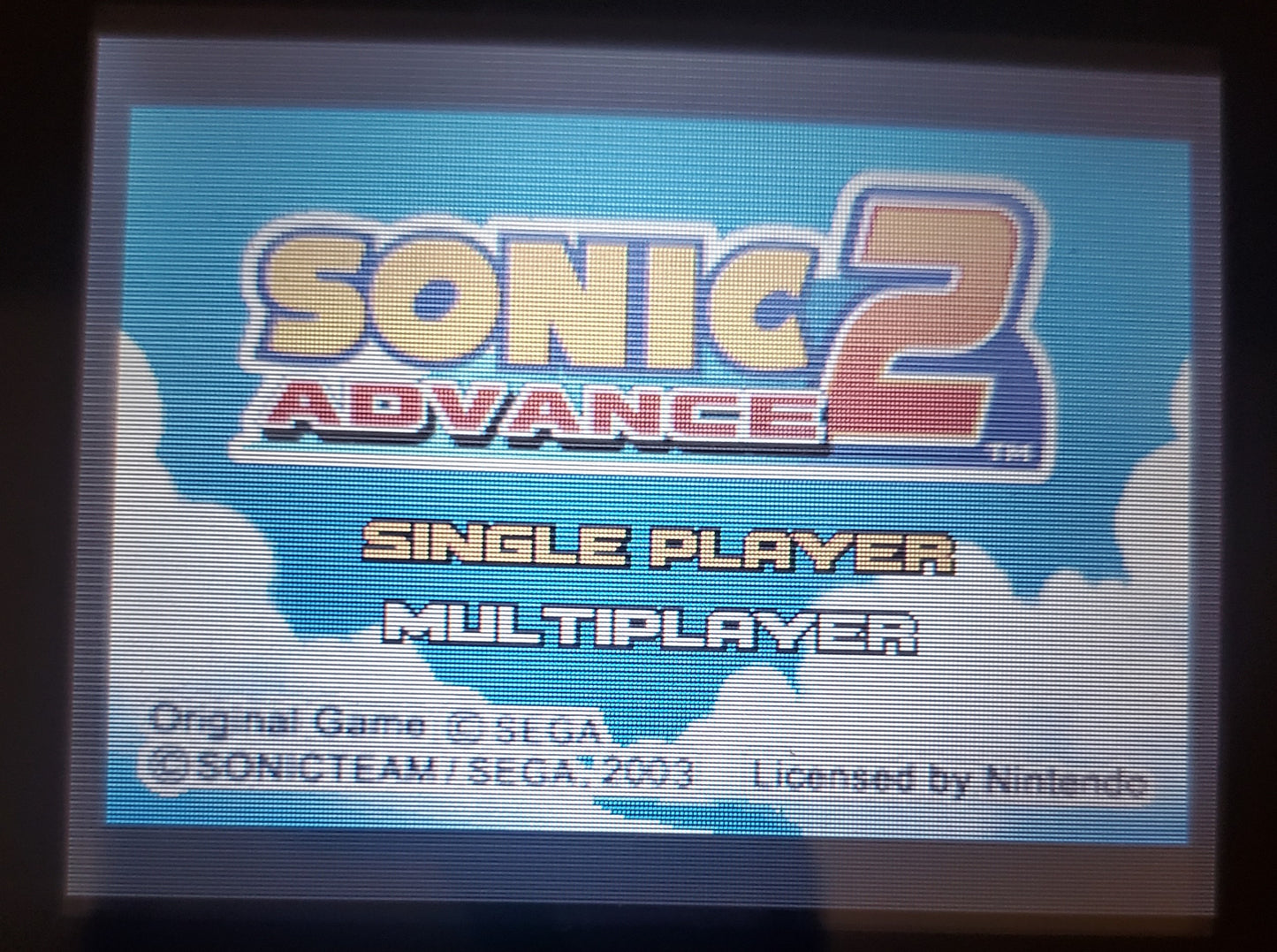 Sonic Advance 2 GBA Video Game Boy Advance