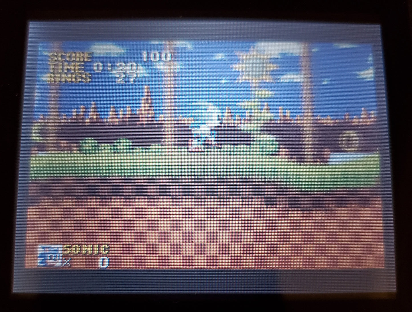Sonic the Hedgehog Genesis GBA Video Game Boy Advance