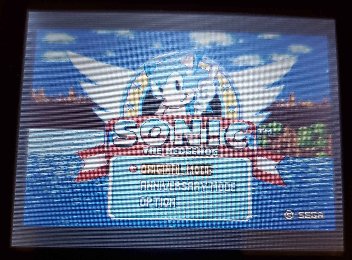 Sonic the Hedgehog Genesis GBA Video Game Boy Advance