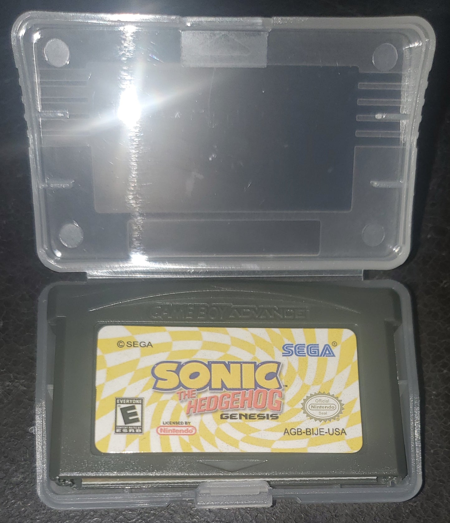 Sonic the Hedgehog Genesis GBA Video Game Boy Advance
