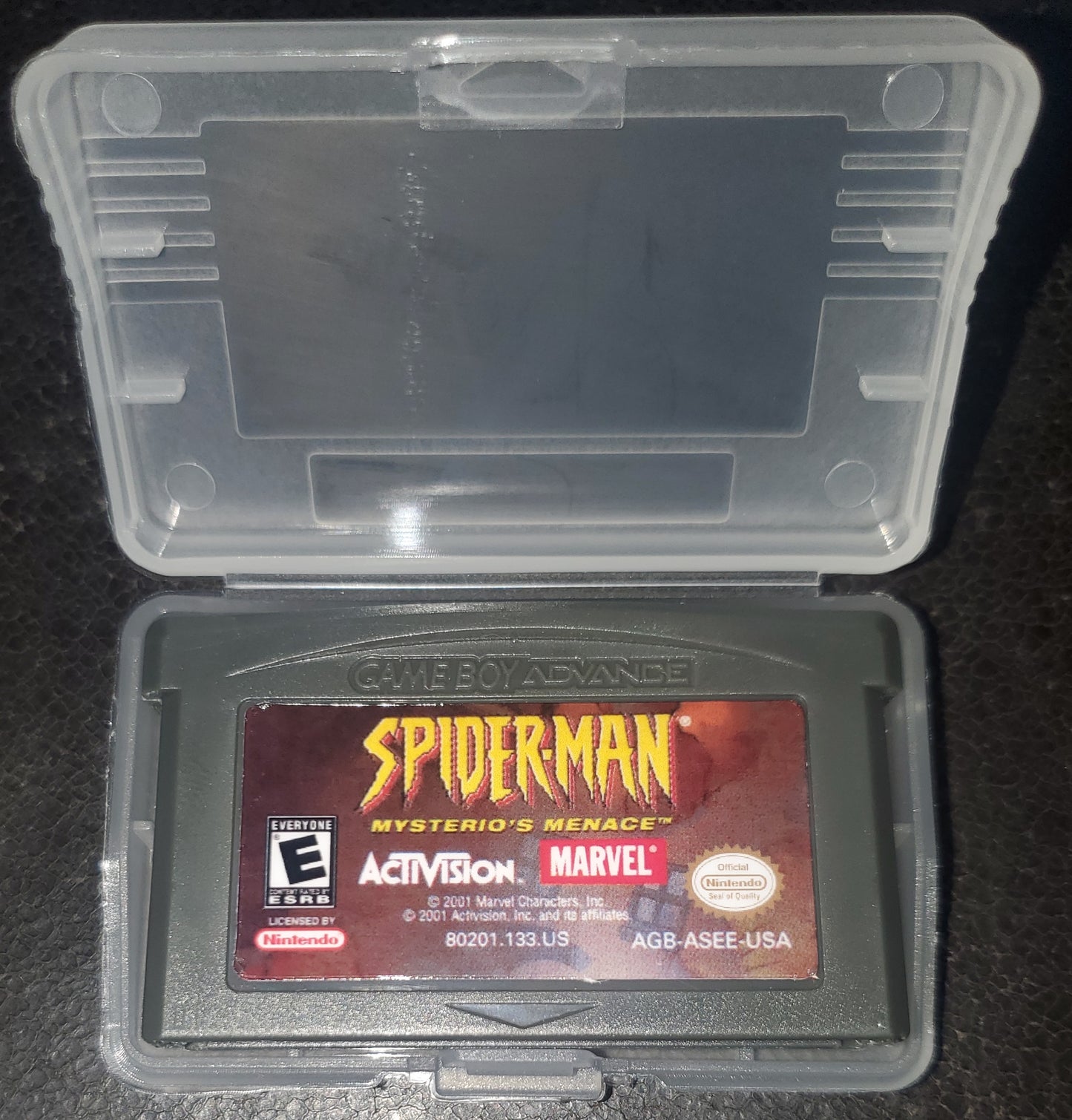 Spider-Man Mysterio's Menace GBA Video Game Boy Advance Nintendo