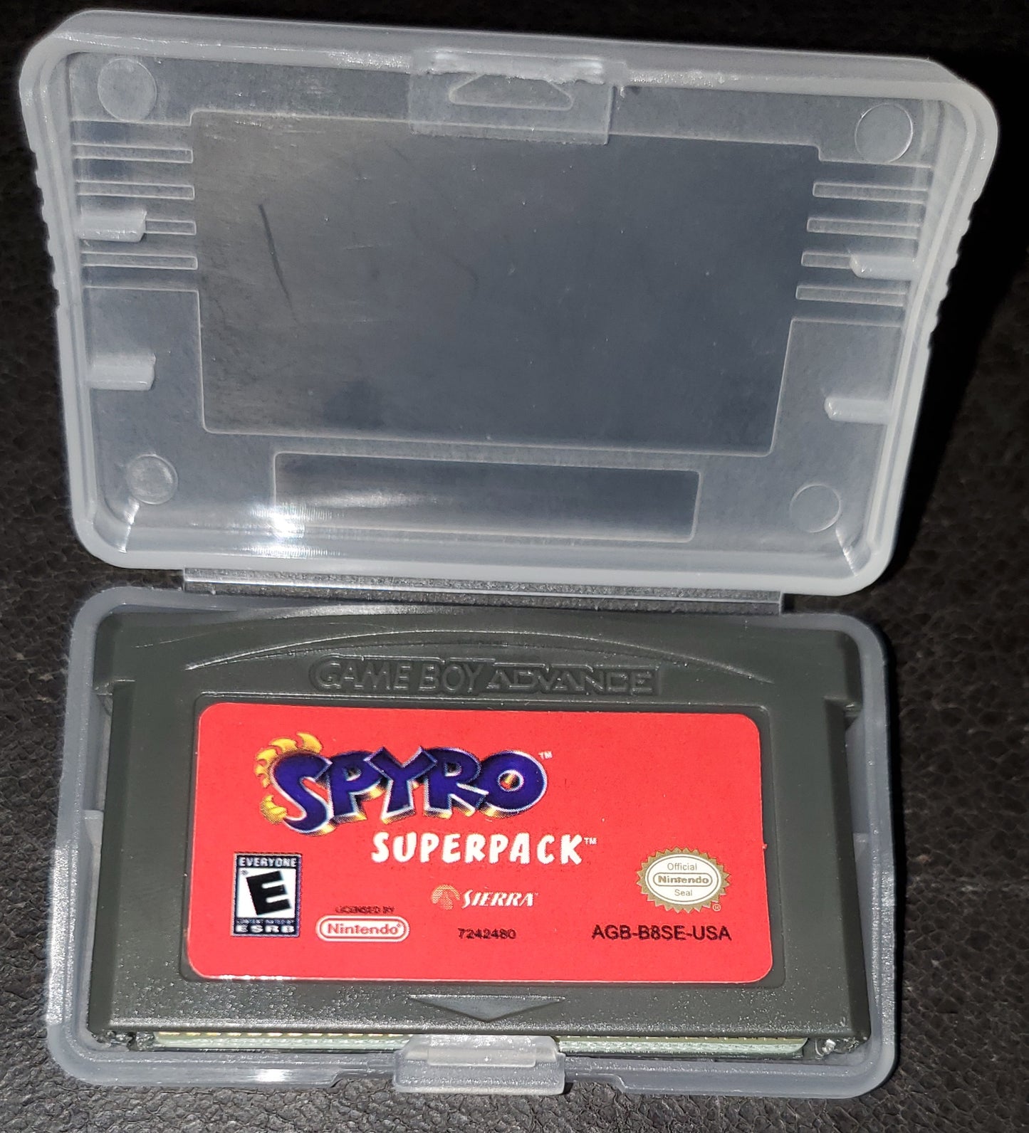 Spyro Superpack GBA Video Game Cartridge Nintendo Game Boy Advance