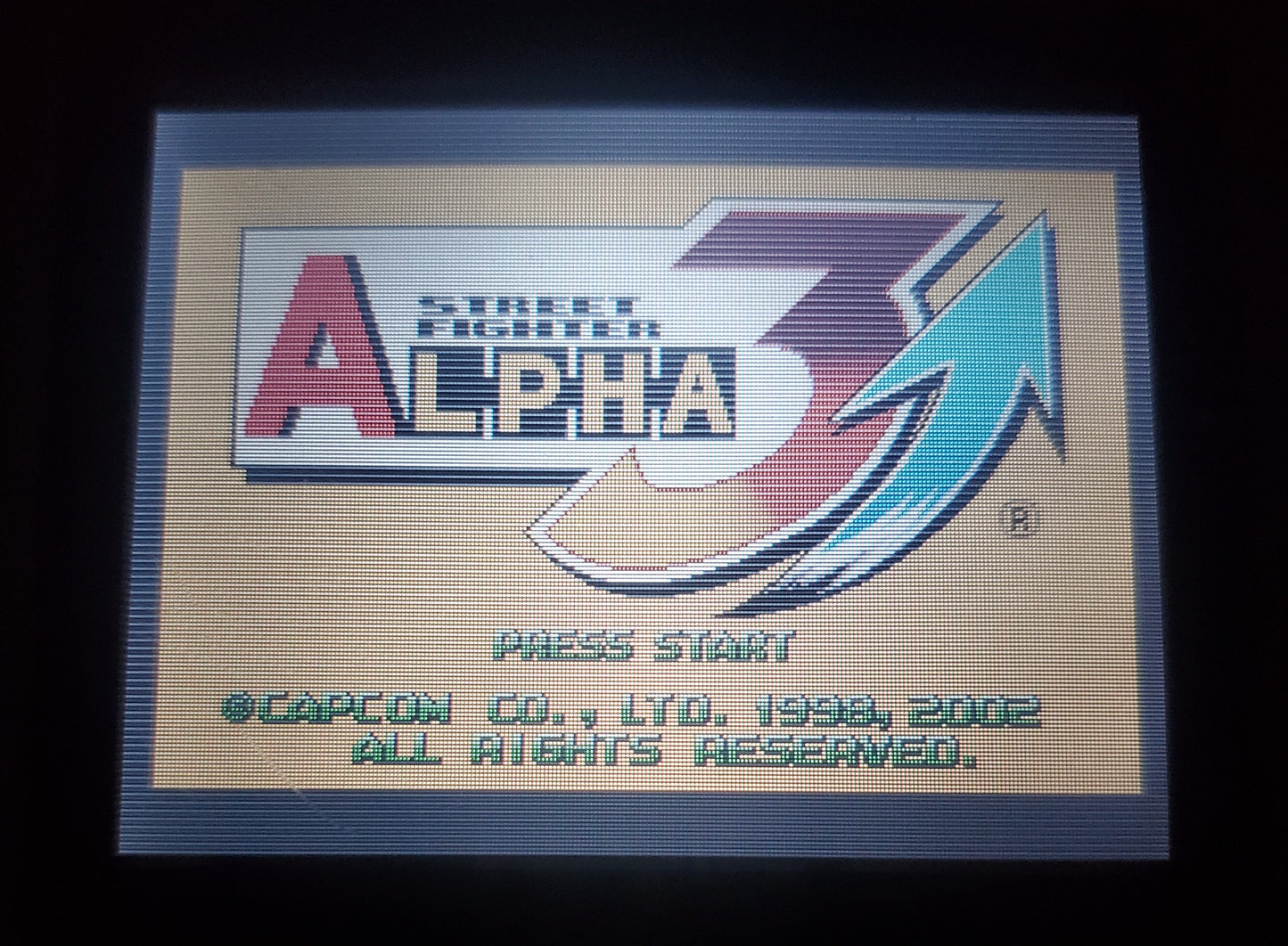 Street Fighter Alpha 3 GBA Video Game Boy Advance