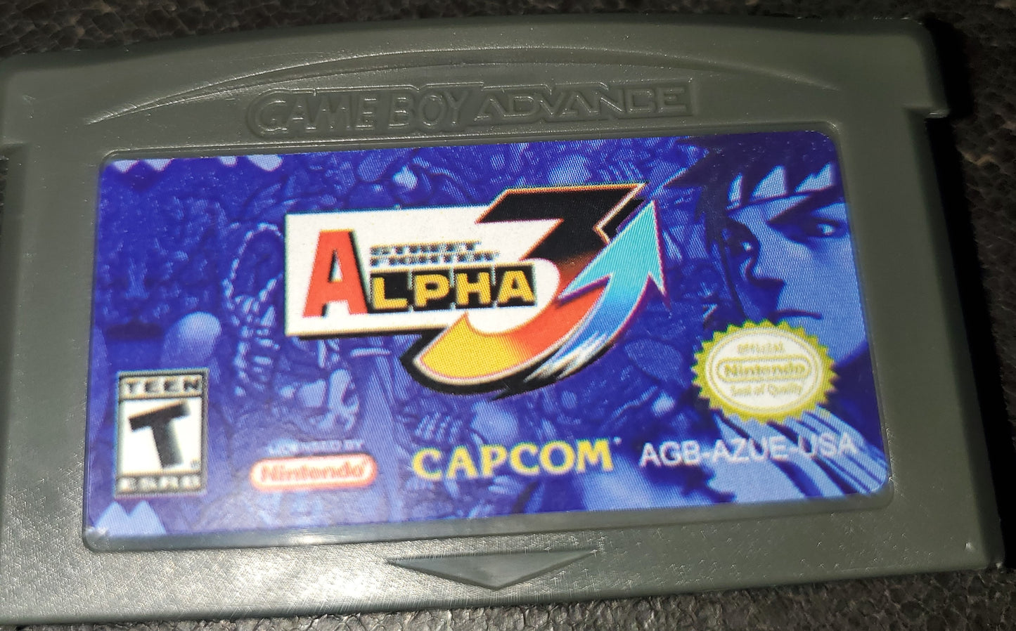 Street Fighter Alpha 3 GBA Video Game Boy Advance