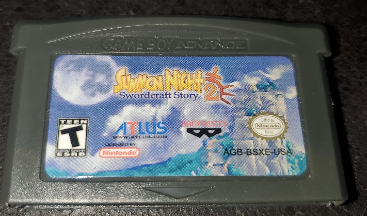 Summon Night 2 GBA Video Game Boy Advance
