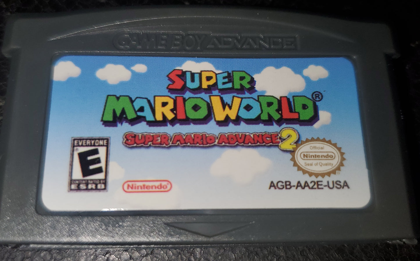 Super Mario Advance 2, Super Mario World GBA Video Game Boy Advance