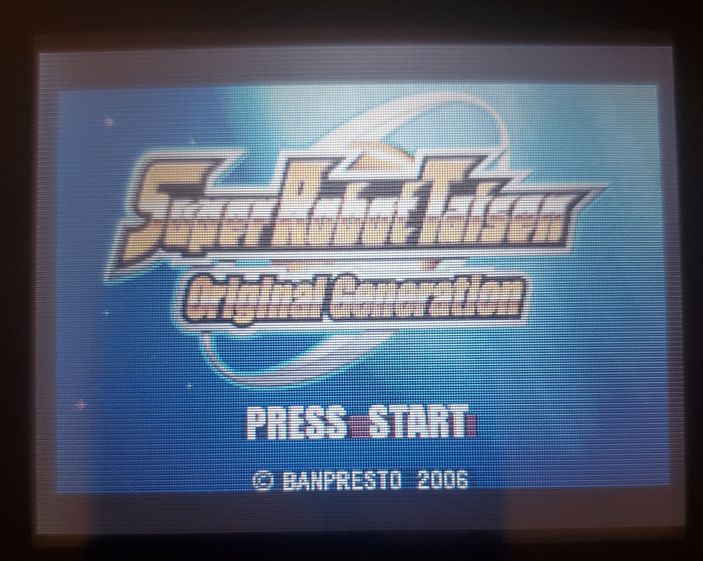 Super Robot Taisen Original Generation GBA Video Game Boy Advance