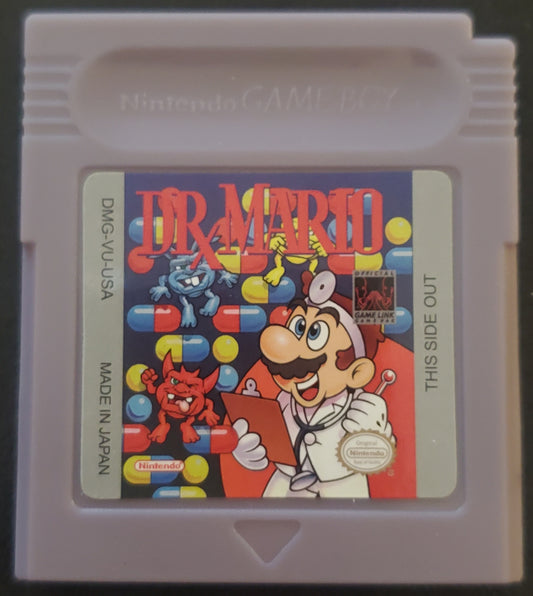 Dr Mario GB Video Game Catridge Gameboy 1991