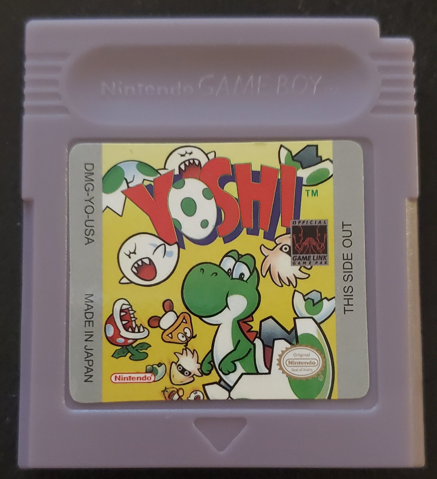 Yoshi GB Video Game Catridge Gameboy 1992