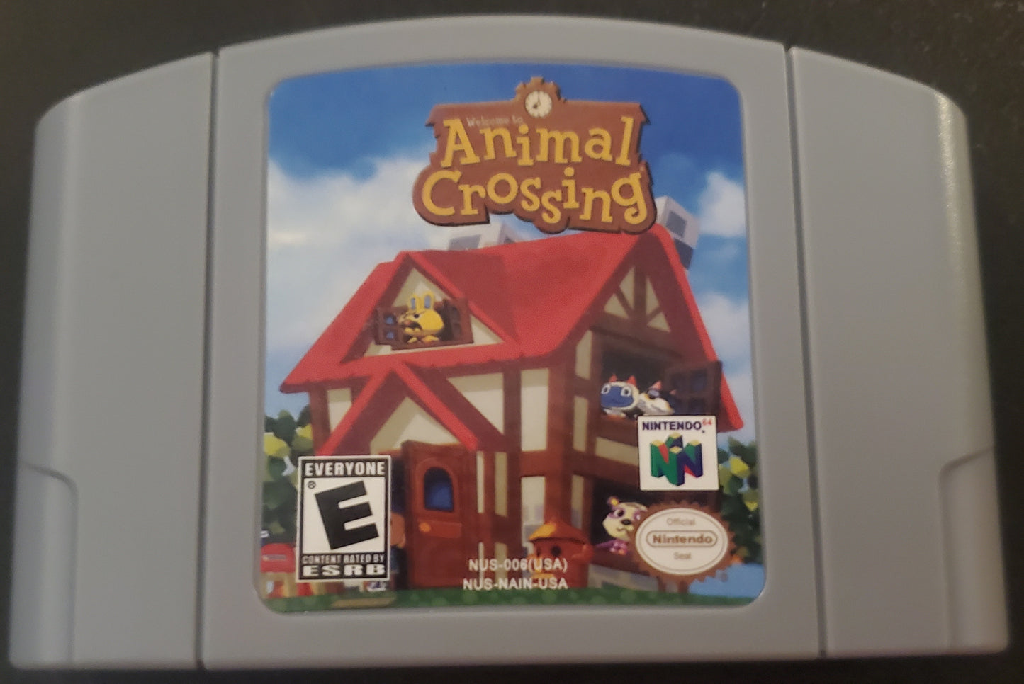 Animal Crossing N64 Nintendo 64 Video Game Cartridge