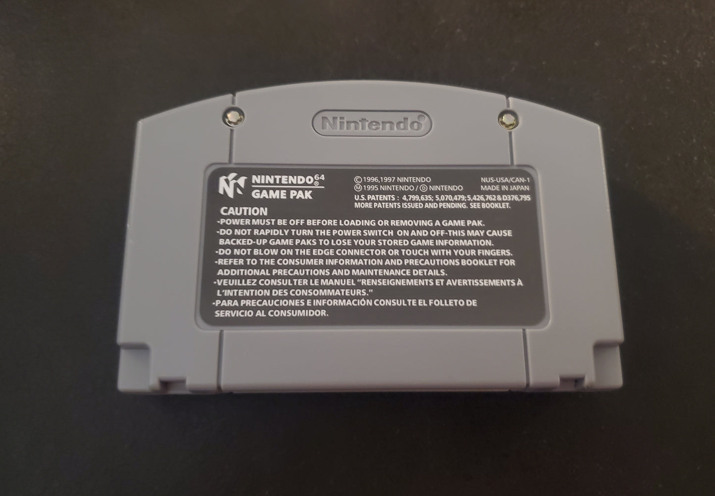 Banjo Kazooie N64 Nintendo 64 Video Game Cartridge 1998