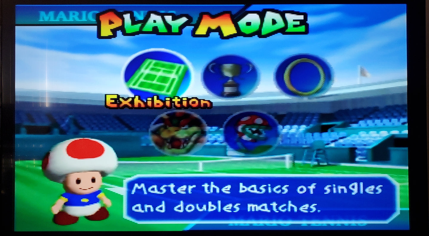 Mario Tennis N64 Nintendo 64 Video Game Cartridge 2000