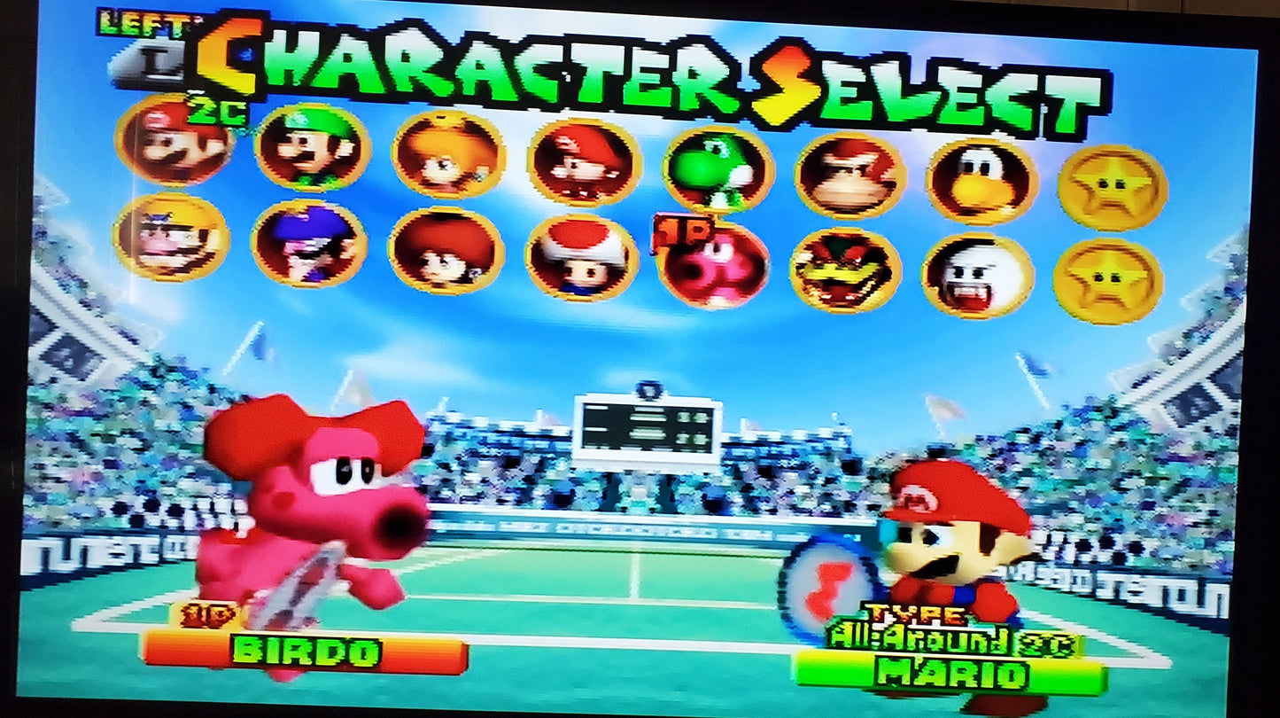 Mario Tennis N64 Nintendo 64 Video Game Cartridge 2000