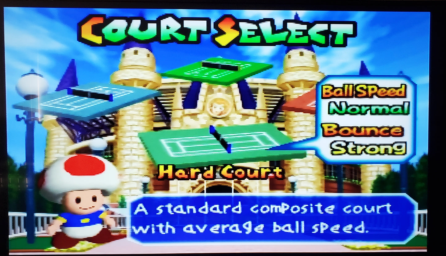 Mario Tennis N64 Nintendo 64 Video Game Cartridge 2000
