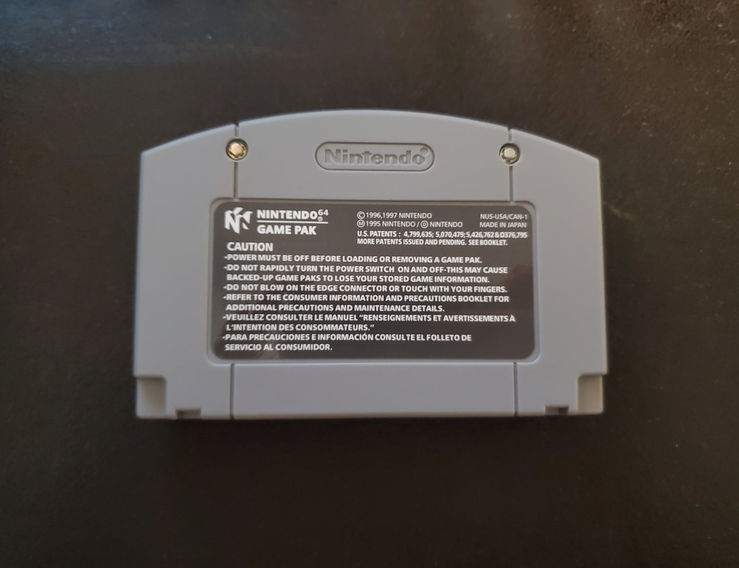 Diddy Kong Racing N64 Nintendo 64 Video Game Cartridge 1997