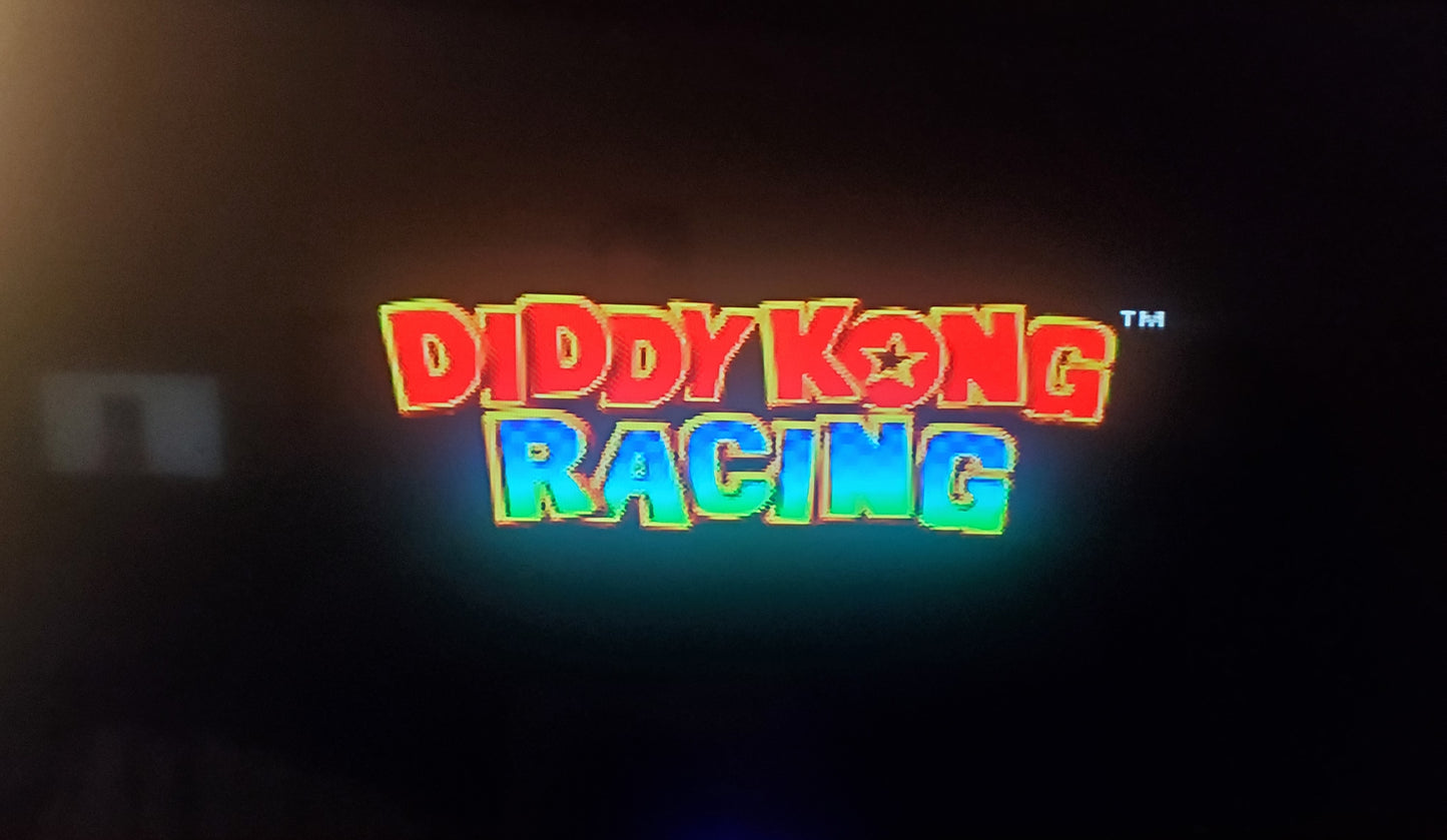 Diddy Kong Racing N64 Nintendo 64 Video Game Cartridge 1997