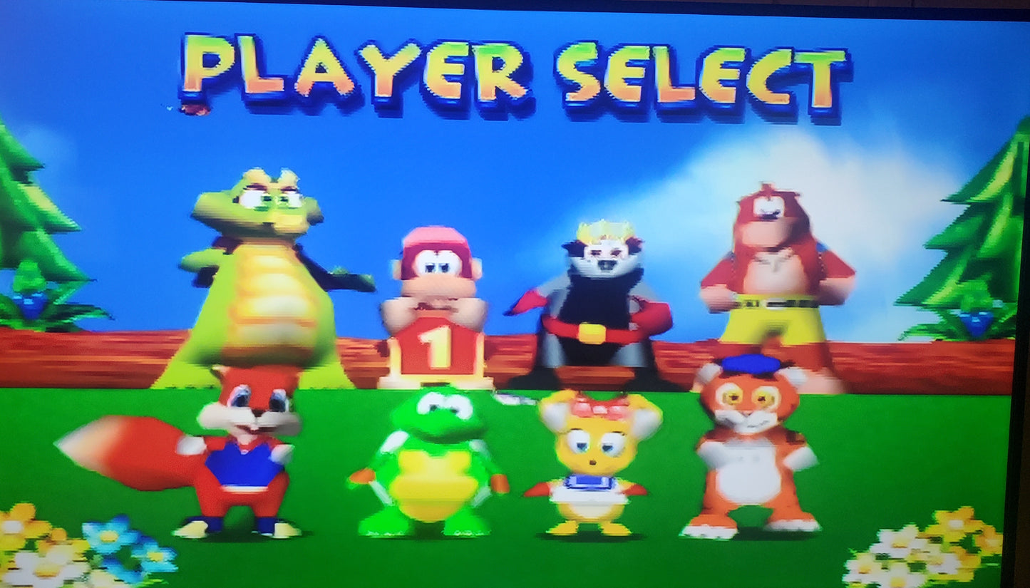 Diddy Kong Racing N64 Nintendo 64 Video Game Cartridge 1997