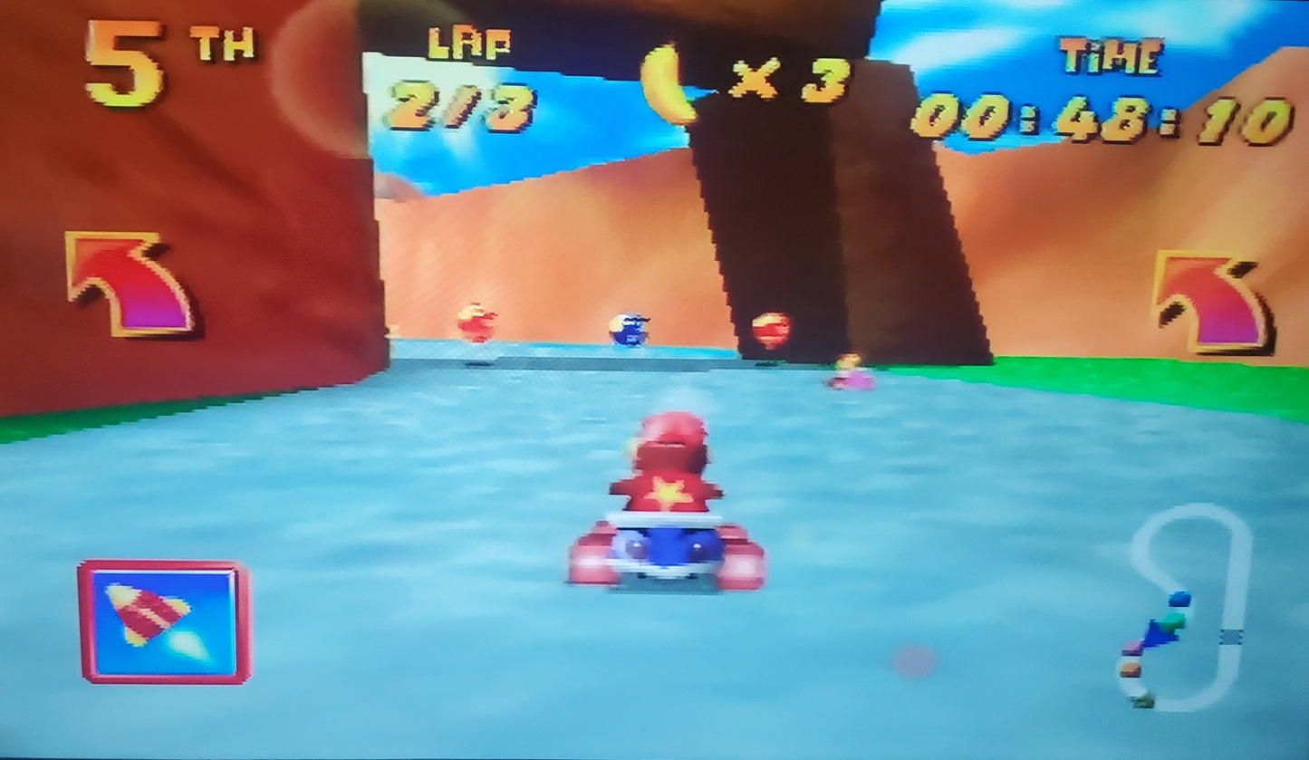 Diddy Kong Racing N64 Nintendo 64 Video Game Cartridge 1997