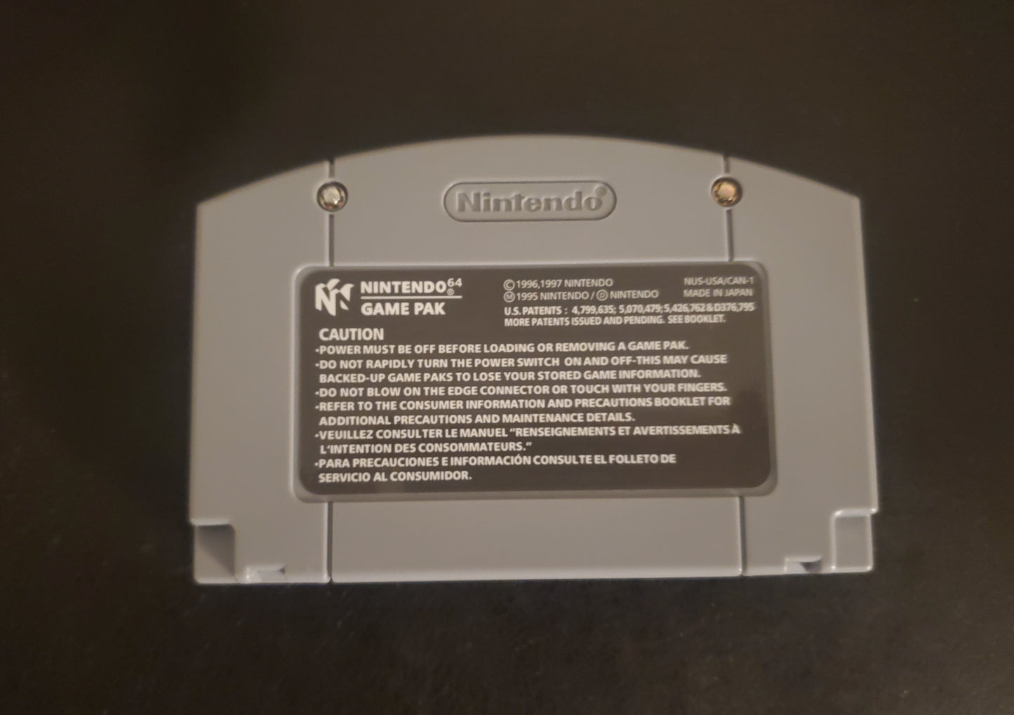 Killer Instinct Gold N64 Nintendo 64 Video Game Cartridge 1996