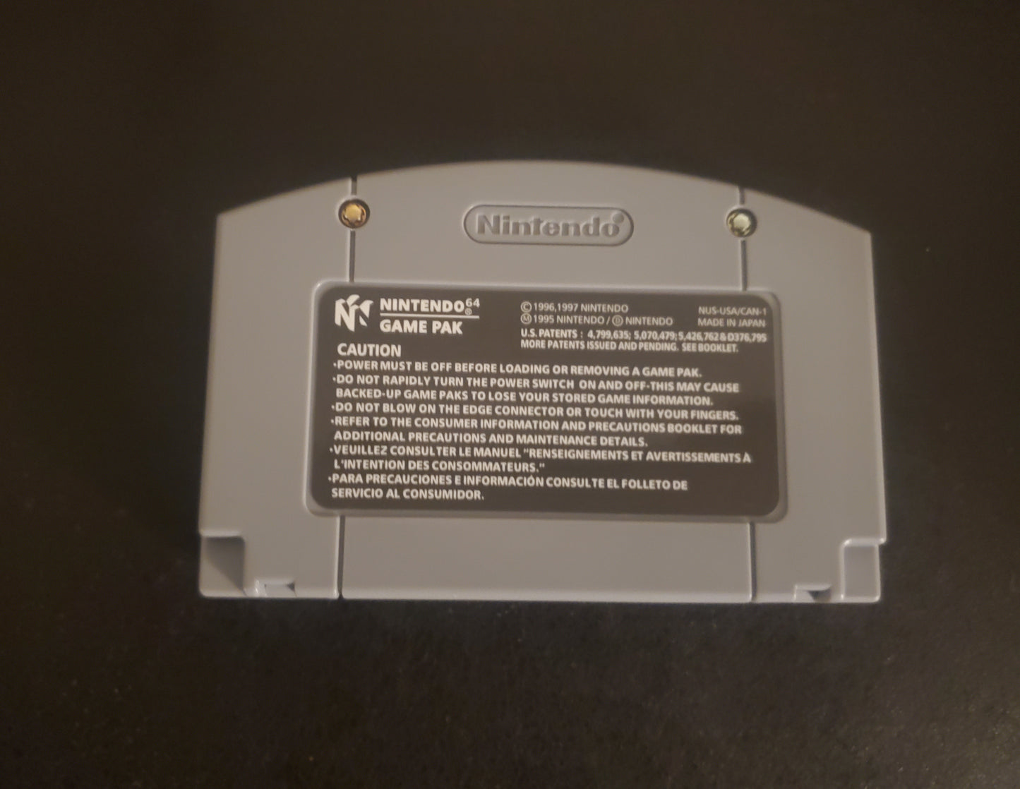 Vigilante 8 2nd Offense N64 Nintendo 64 Video Game Cartridge 2000