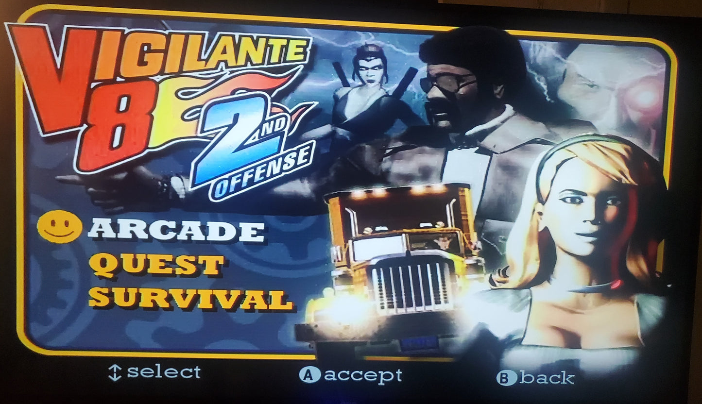 Vigilante 8 2nd Offense N64 Nintendo 64 Video Game Cartridge 2000