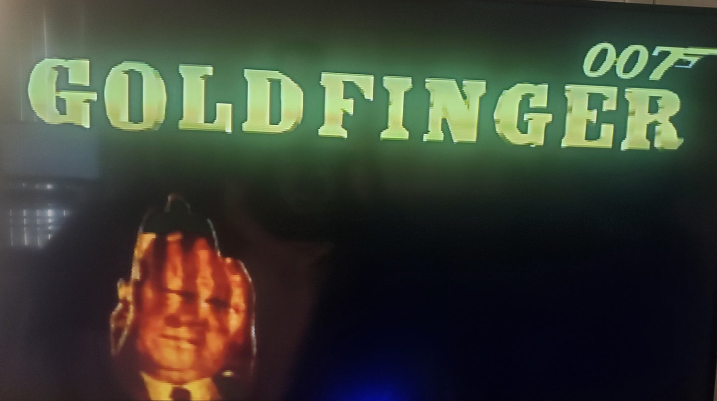 Goldfinger 64 N64 Nintendo 64 Video Game Cartridge
