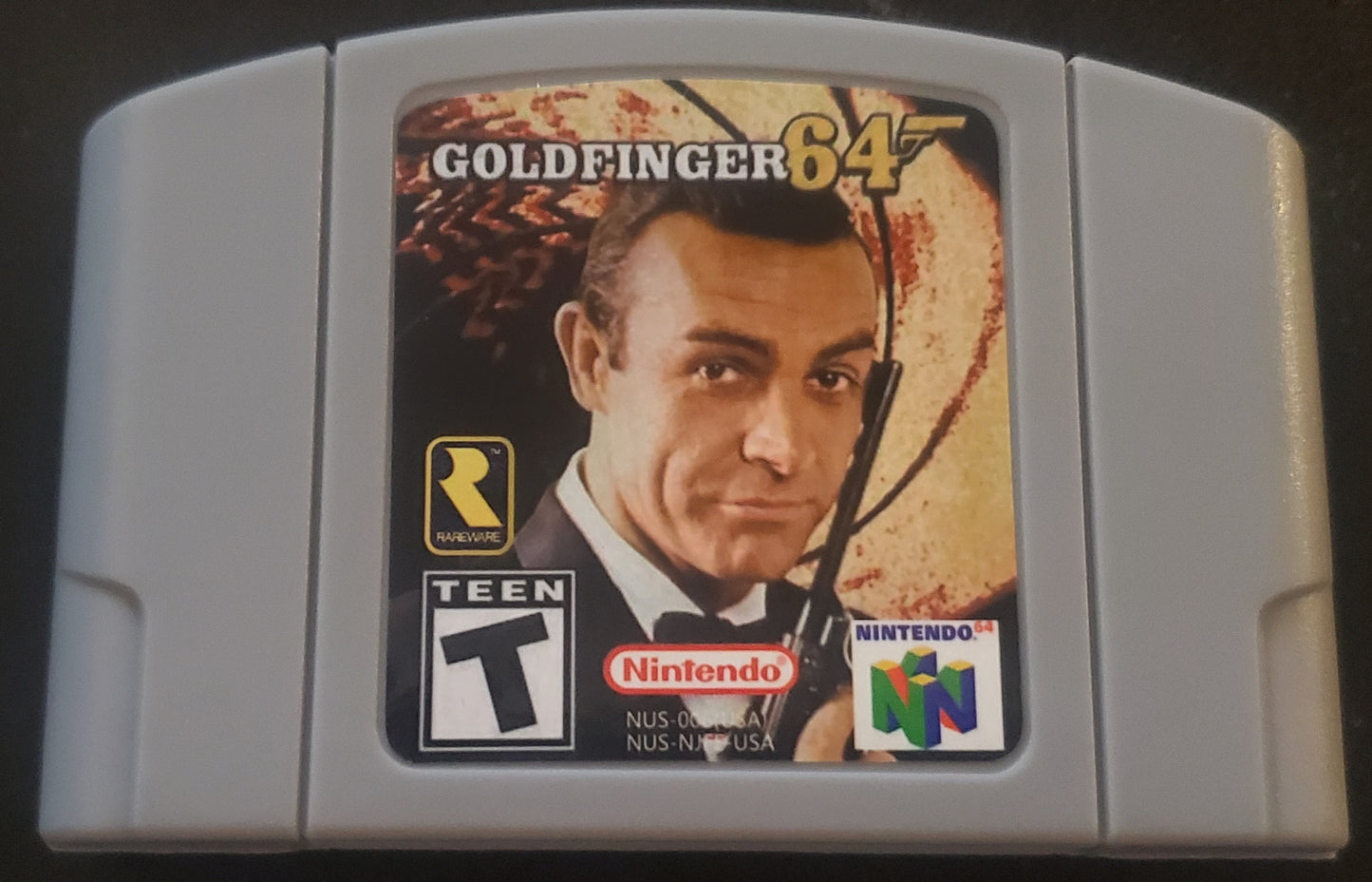 Goldfinger 64 N64 Nintendo 64 Video Game Cartridge